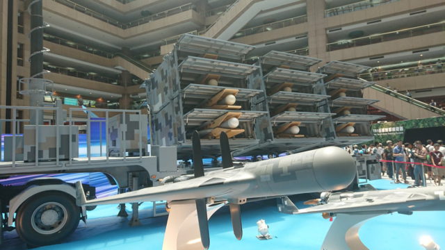 Taiwán muestra sus propios “drones kamikaze Shahed-136” en medio de tensiones con China