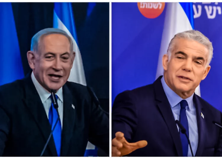 Lapid felicita a Netanyahu por su triunfo electoral