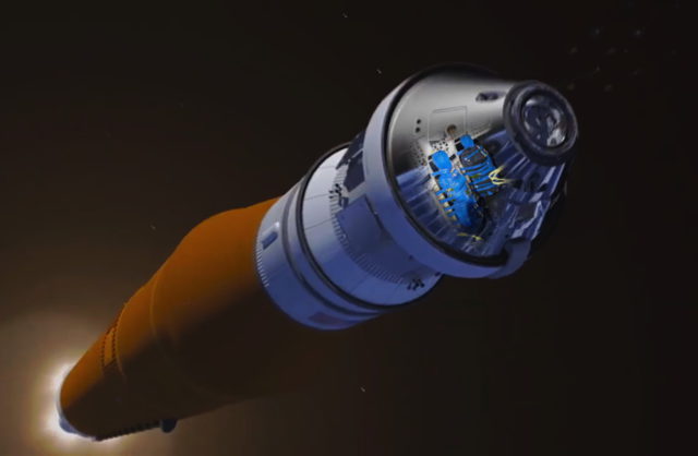 El cohete lunar Artemis de la NASA despega en su primer lanzamiento
