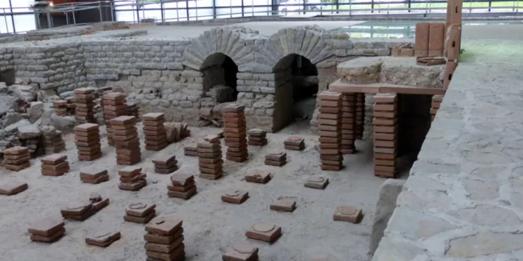 Descubren villa romana de 2.000 años con "calefacción" por suelo radiante