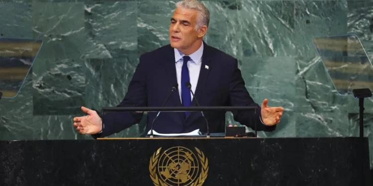 Lapid insta a 50 líderes mundiales a detener una votación contra Israel en la ONU