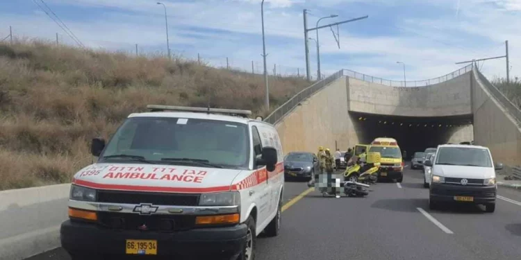 Motociclista muere tras chocar con un vehículo cerca de Herzliya