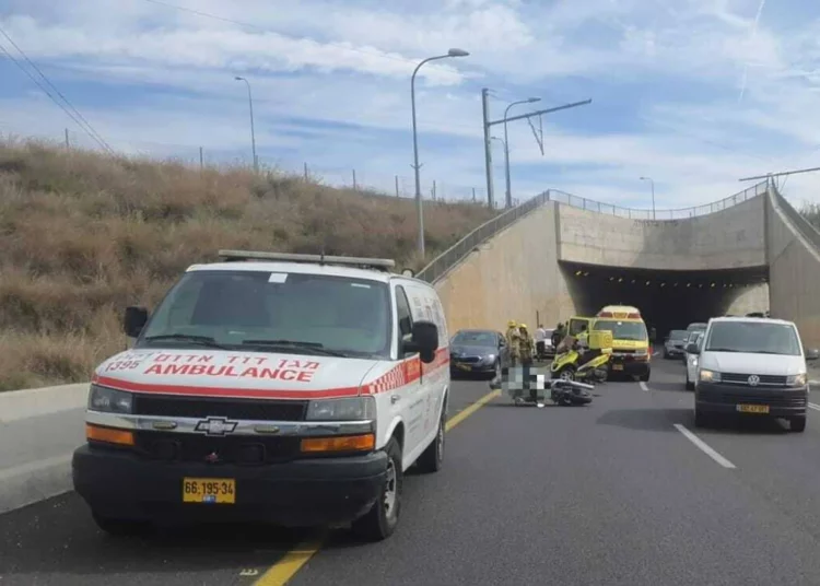 Motociclista muere tras chocar con un vehículo cerca de Herzliya