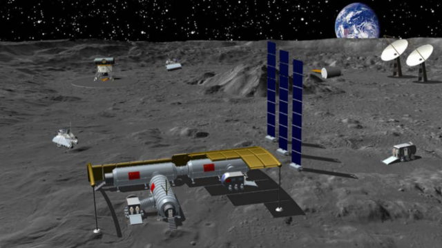China establecerá una “base lunar” alimentada por energía nuclear en 2028
