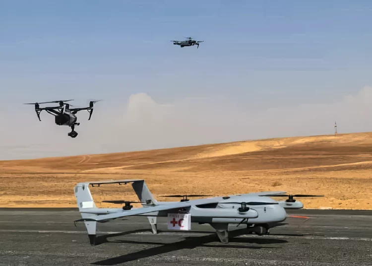 Jordania pone en marcha el primer centro de pruebas de sistemas aéreos no tripulados de Oriente Medio.