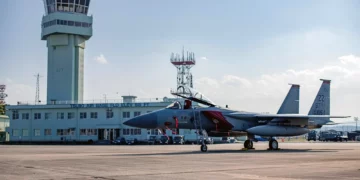 Los F-15C Eagles de la Fuerza Aérea de EE. UU. de Kadena realizan sus últimos viajes a la base aérea de Tsuiki