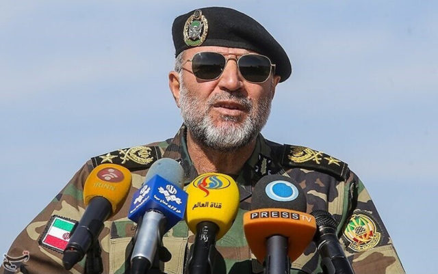 El ejército iraní está “esperando órdenes” para intervenir en las protestas