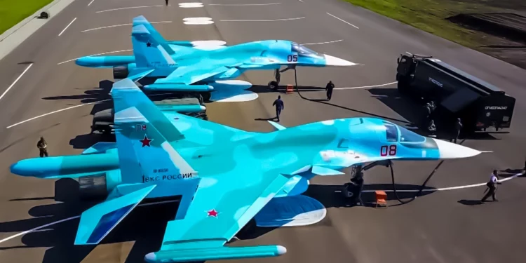 Rusia recibe un nuevo lote de “mortales” cazas Su-34