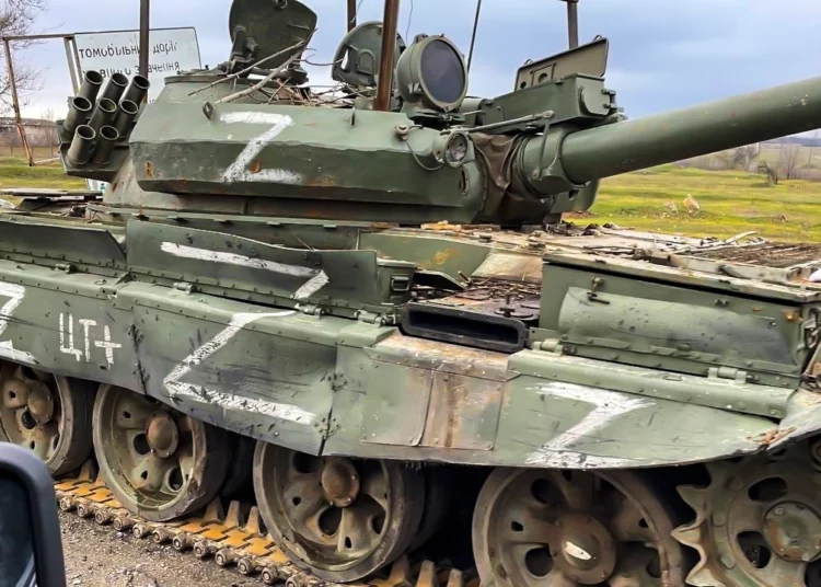 Rusia está a punto de usar tanques antiguos para luchar contra Ucrania