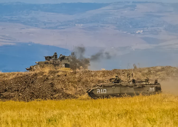 El ejército israelí inicia un simulacro de dos días en la frontera norte