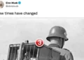 Musk tuitea un meme con un soldado de la Alemania nazi