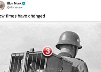Musk tuitea un meme con un soldado de la Alemania nazi