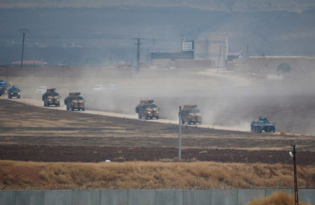 Las fuerzas turcas están casi listas para una operación terrestre en Siria
