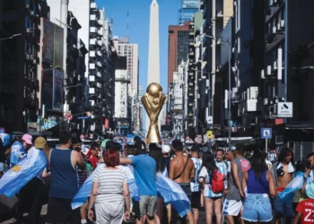 Los judíos argentinos celebran la victoria de la Copa Mundial