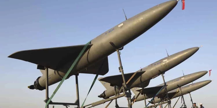 Drones de fabricación iraní atacan Kiev de madrugada