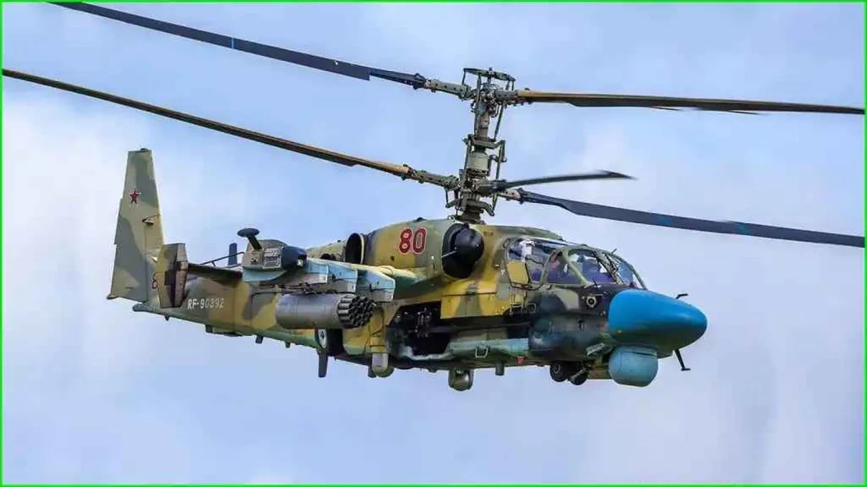 Helicóptero ruso Ka-52 capturado en Ucrania es enviado a EE.UU. para ser estudiado