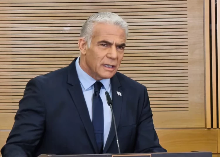 Lapid al Likud: Cancela el acuerdo con Avi Maoz