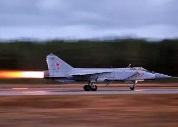 Caza MiG-31 de Rusia se estrella en la región de Primorsky