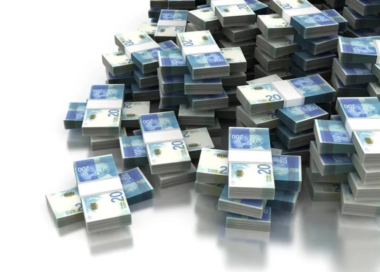 Israel recauda 2.900 millones de NIS en impuestos por los ingresos retenidos