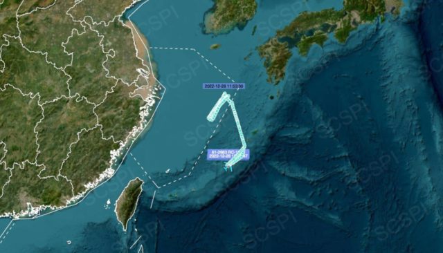 Caza chino J-11 casi choca contra un avión de EE.UU. que sobrevolaba el Mar de China Meridional