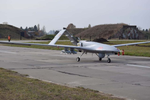 Bayraktar Tb2 Drone In Combat In Ukraine 