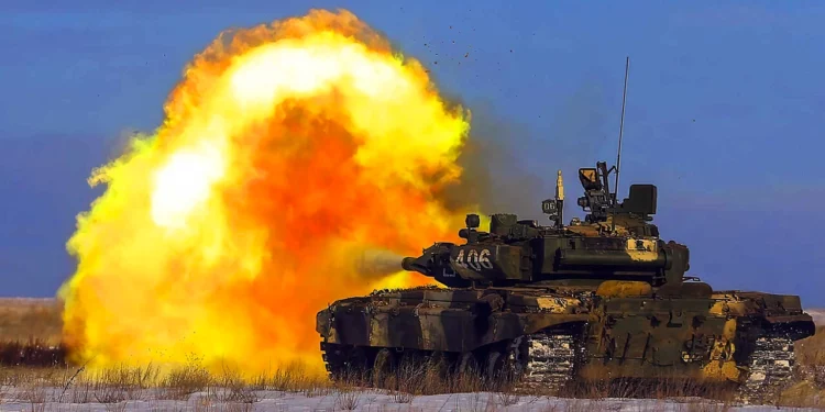 Rusia despliega tanques T-90M Proryv en una “zona de operaciones especiales”