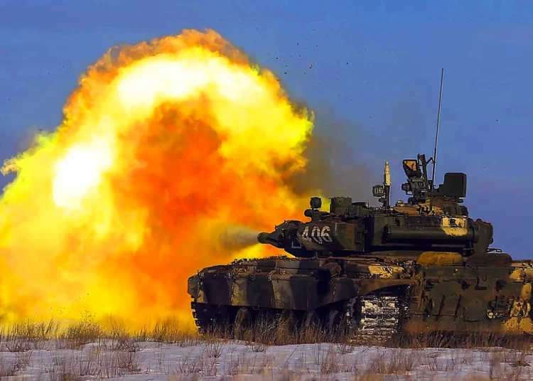 Rusia despliega tanques T-90M Proryv en una “zona de operaciones especiales”