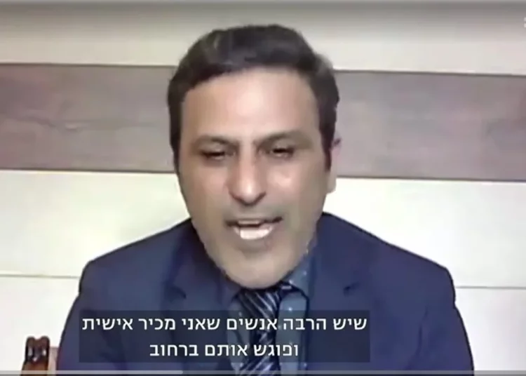 Escritor iraní condenado a muerte tras pedir la paz en una entrevista televisada en Israel