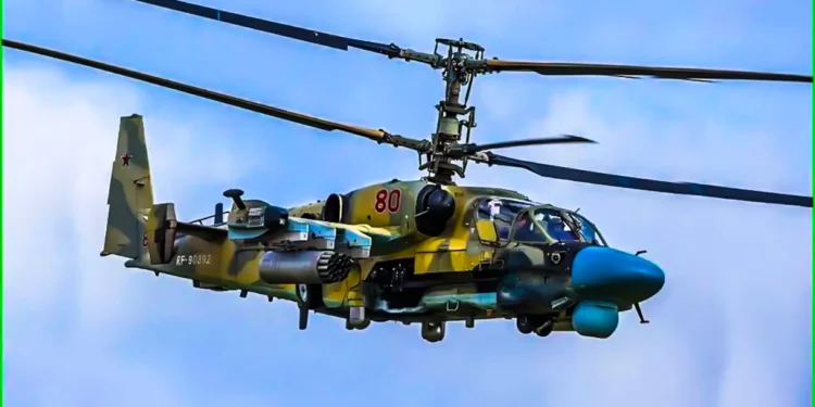 Helicópteros rusos Ka-52: ¿El “tigre de papel” de Putin en Ucrania?