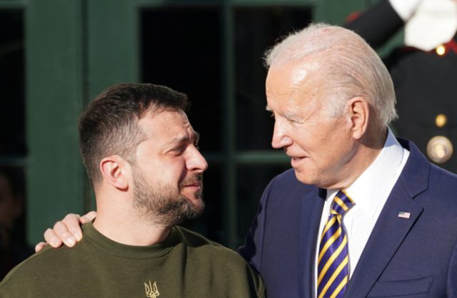 Zelensky y Biden se reúnen en la Casa Blanca