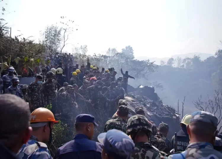 Al menos 68 muertos en un accidente aéreo en Nepal