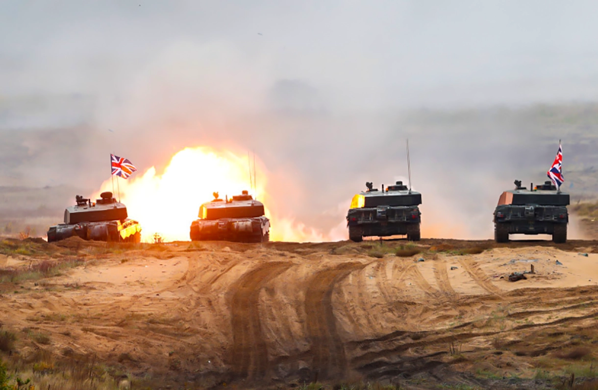 Rusia amenaza con “incendiar” los tanques británicos enviados a Ucrania