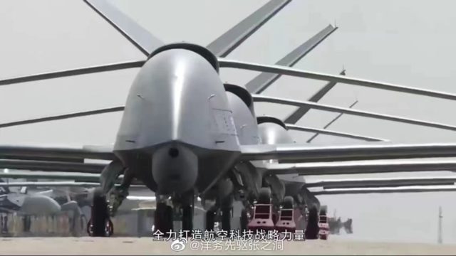 China utiliza su dron WZ-7 para espiar a la India y Japón