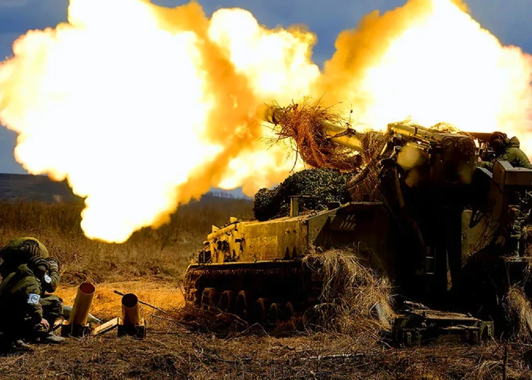 El fuego de artillería ruso ha disminuido drásticamente en Ucrania