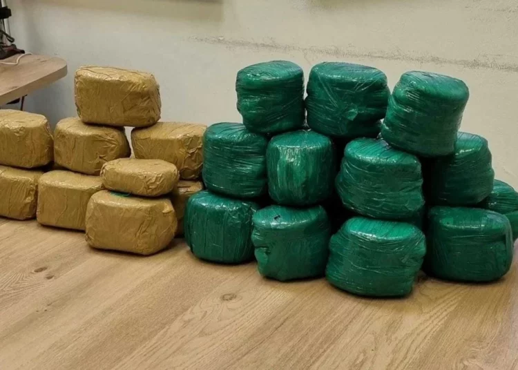Las FDI detienen a 2 sirios por intentar contrabandear 21 kilos de droga