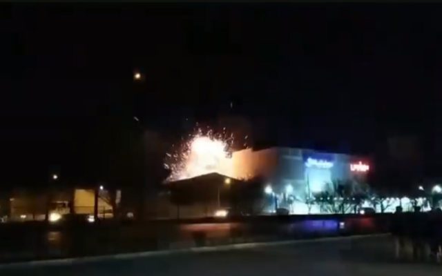 Israel atacó con drones una instalación de defensa iraní