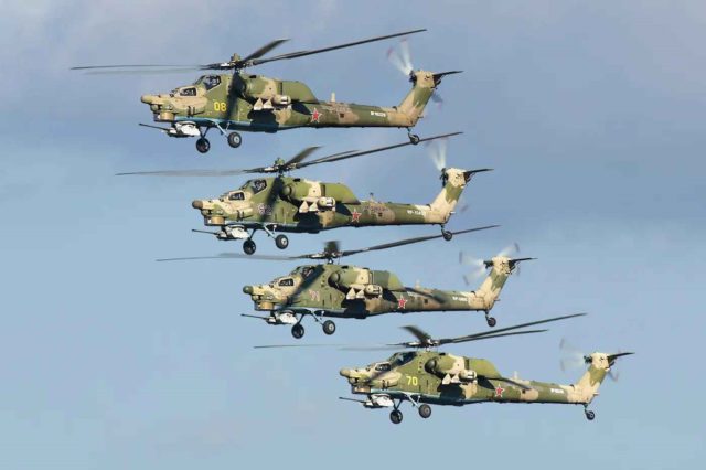 Rusia evalúa vender a Irán sus “avanzados” helicópteros de ataque Mi-28 y Ka-52 
