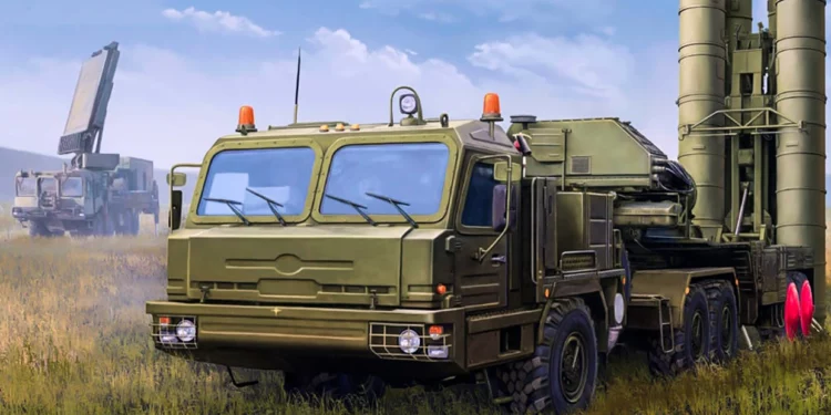 Primera evidencia de un sistema ruso S-400 “Triumf” destruido en Ucrania