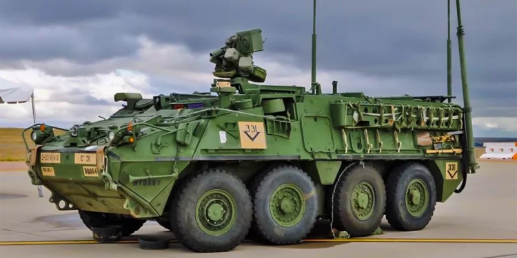 EE.UU. podría equipar a Ucrania con vehículos blindados de combate Stryker