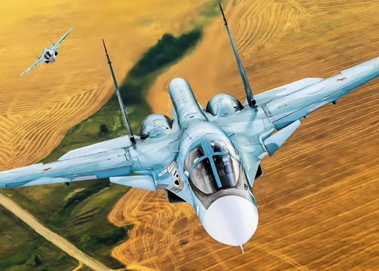Rusia envía aviones de ataque Su-34M/M2 a Ucrania para realizar pruebas