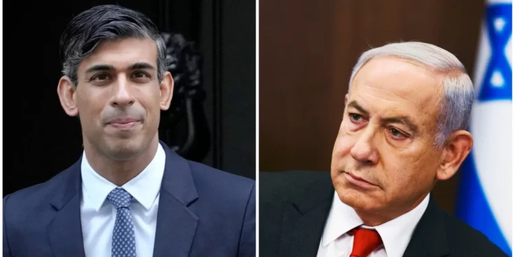 Los primeros ministros de Israel y Reino Unido discuten sobre Irán y Ucrania