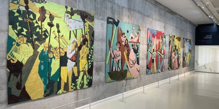 Las obras de papel contemporáneas centran las exposiciones del museo de Herzliya