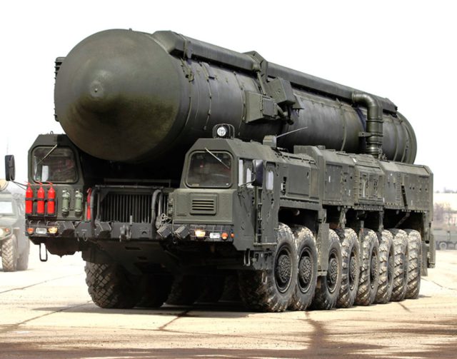 Rusia despliega el misil balístico intercontinental RS-24 Yars en la región de Tver