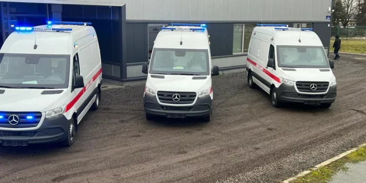 Israel entrega 3 ambulancias blindadas más a Ucrania entre peticiones de ayuda militar