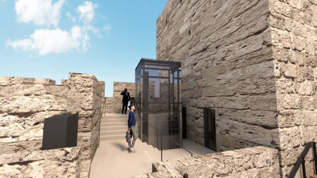 Añaden ascensores al Museo de la Torre de David para mayor accesibilidad