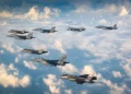 La USAF despliega temporalmente seis cazas F-15 en una base aérea israelí