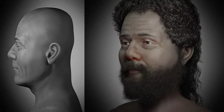 Cráneo de 9.000 años de antigüedad se somete a un lifting virtual con técnicas de cirugía plástica