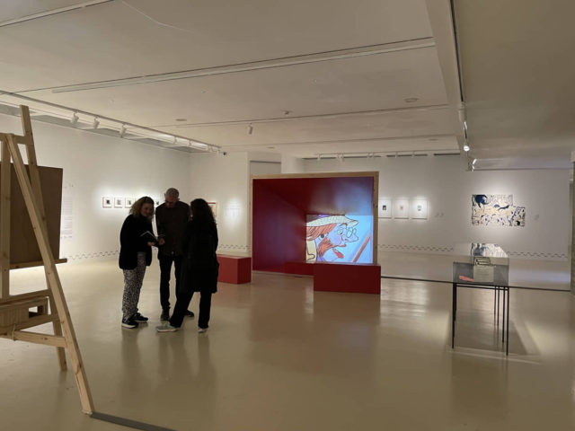 Las obras de papel contemporáneas centran las exposiciones del museo de Herzliya