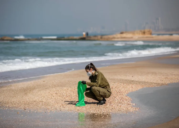 Las playas de Israel no se veían tan limpias desde hace 17 años