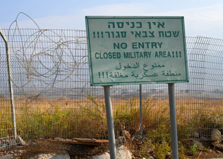 Civil israelí es detenido tras cruzar la frontera con Líbano